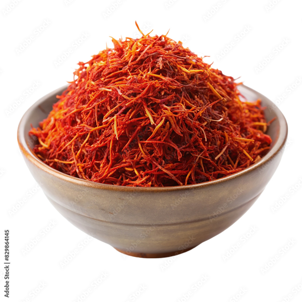A bowl of red food on transparent background A bowl of red food on transparent background