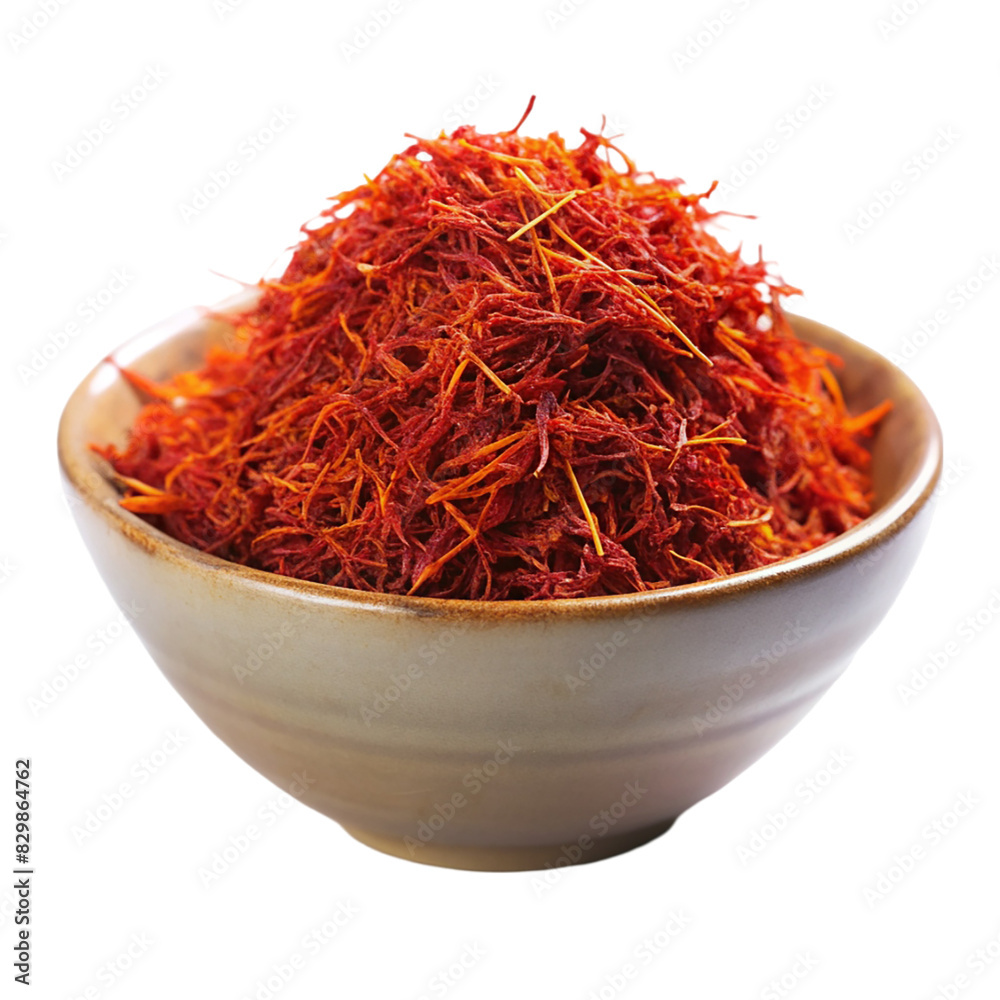 Naklejka premium A bowl of red food on transparent background