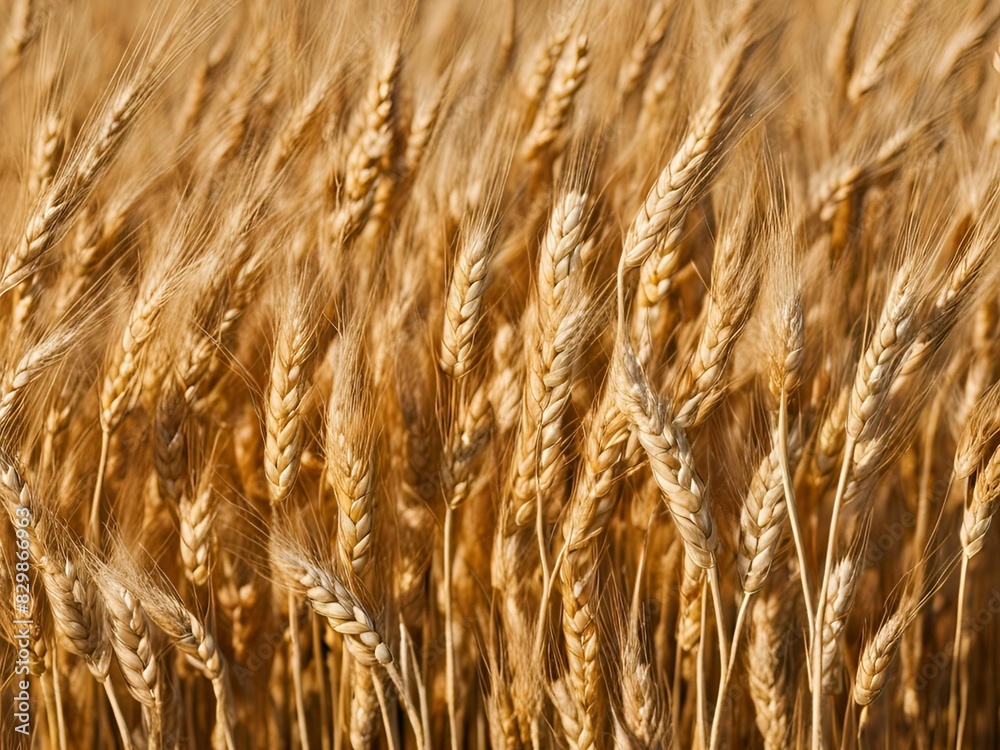 Fototapeta premium golden wheat field in summer