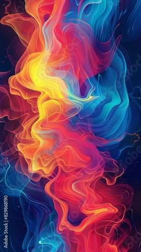 Colorful Flames