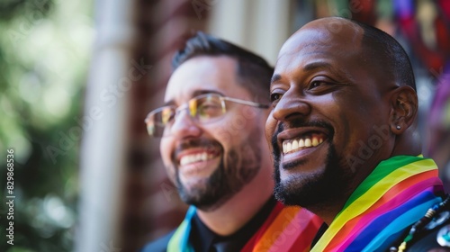 LGBTQ individuals exploring spirituality and faith traditions outside of mainstream norms, finding belonging and acceptance. --ar 16:9 --style raw Job ID: f0674b71-e5cf-45e9-a910-3b632cdf2392 photo