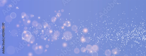 Christmas background. Powder PNG. Magic shining gold dust. Fine, shiny dust bokeh particles fall off slightly. Fantastic shimmer effect.	
 photo