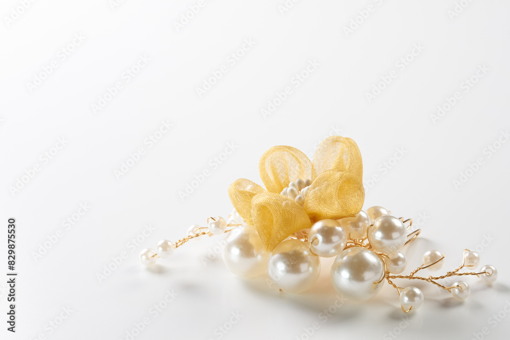 つまみ細工のアクセサリー つまみ細工のアクセサリー