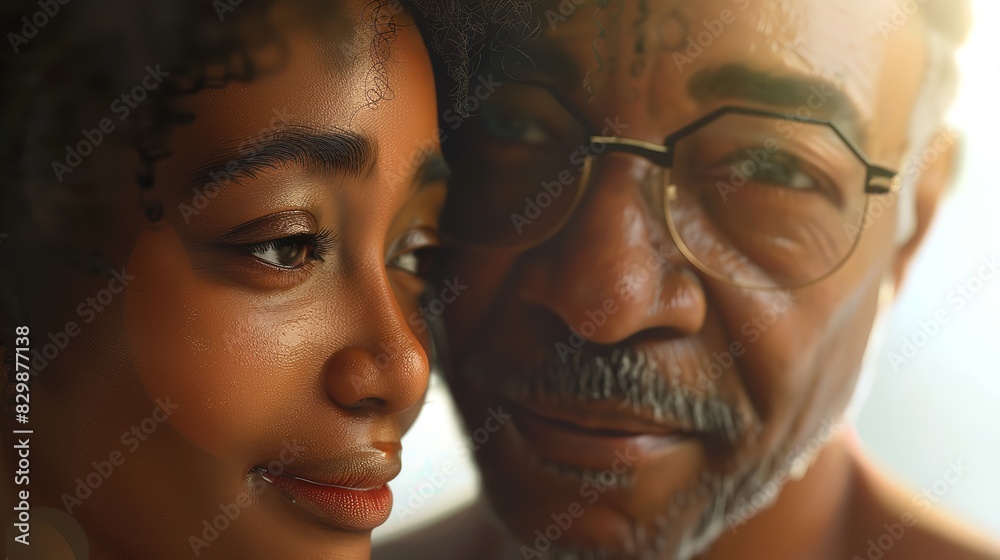 Pretty Afro Girl Congratulating Dad with Father's...
Pretty Afro Girl Congratulating Dad with Father's...
