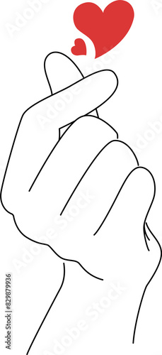 heart emoticon, hand showing heart, fingers showing heart, korean popular heart, k pop heart, heart hand gesture 