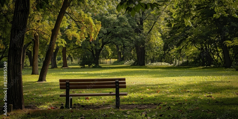 The park bench is a great place to relax and enjoy the scenery. The park bench is a great place to relax and enjoy the scenery.