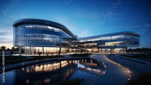 Futuristic Office Building