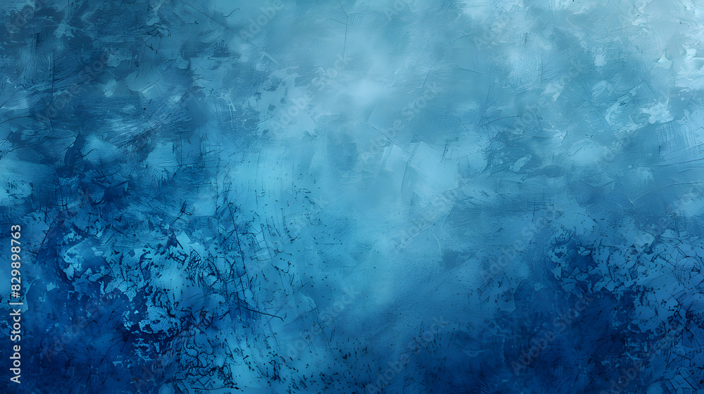 Blue gradient background with grain texture. Generative AI. Blue gradient background with grain texture. Generative AI.