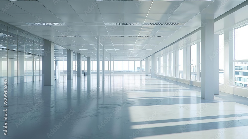 Empty modern office space