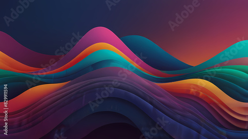 abstract background with a gradient color scheme photo