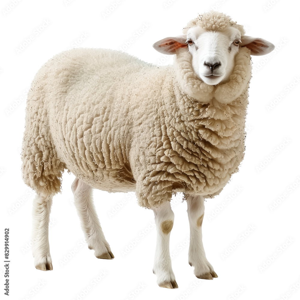 Sheep ,isolated on white background Sheep ,isolated on white background