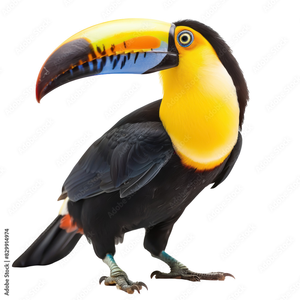 Fototapeta premium Toucan ,isolated on white background