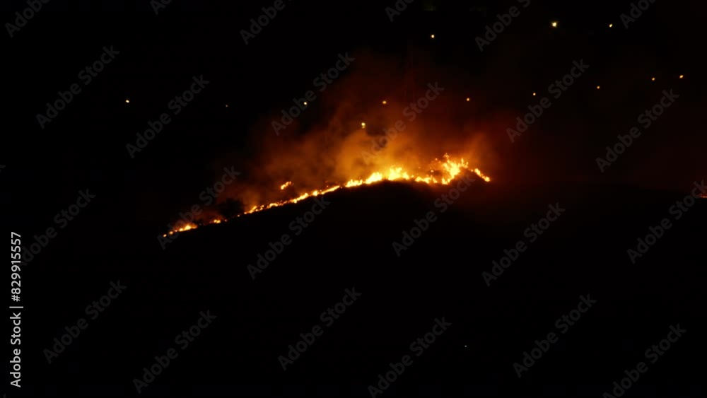 fire on the hill in the middle of the night fire on the hill in the middle of the night