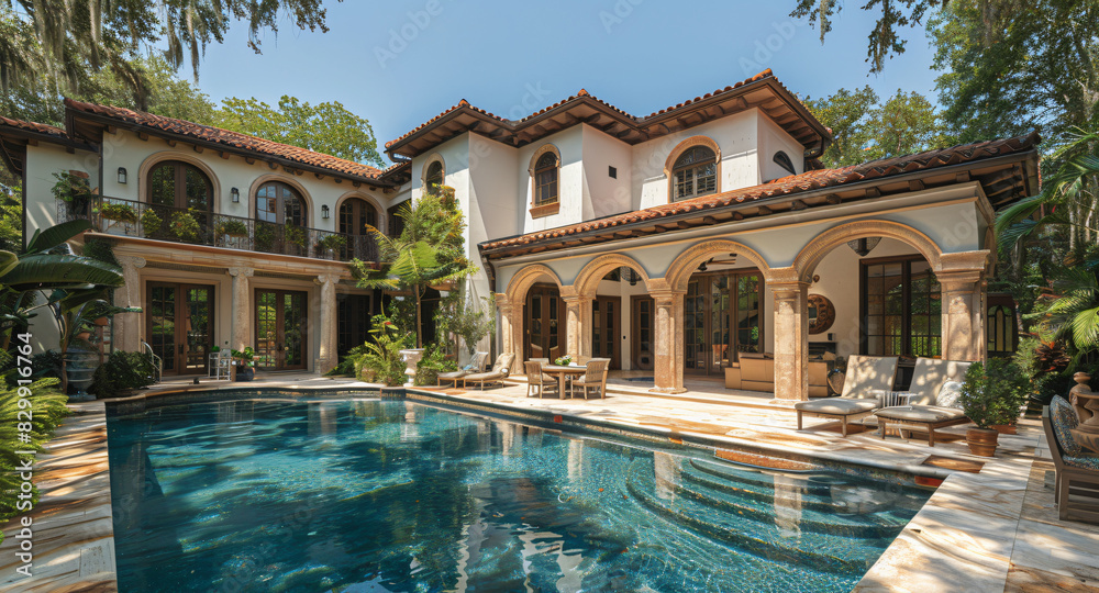 Inviting House with a Magnificent Pool