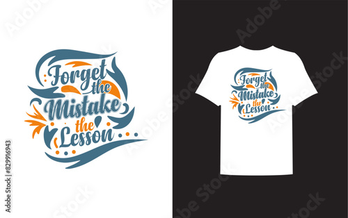 Modern illustration typography t-shirt design