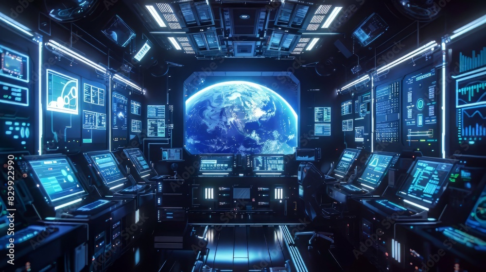 spaceship cockpit interior view of the earth spaceship cockpit interior view of the earth