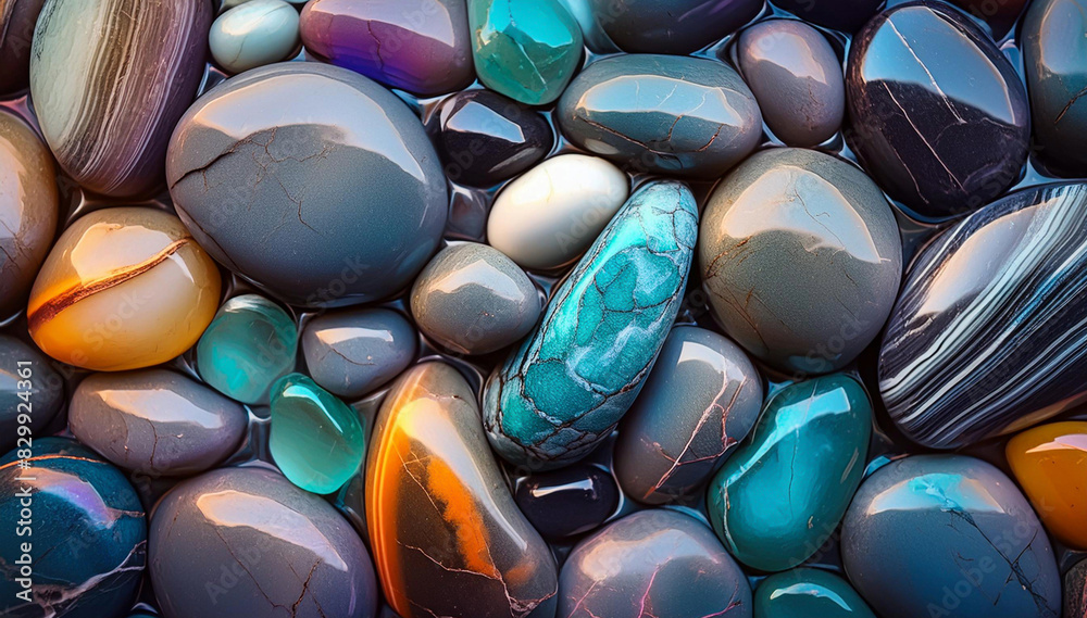 Fototapeta premium Kamień ozdobny szlachetny , dekoracyjne tło, tekstura