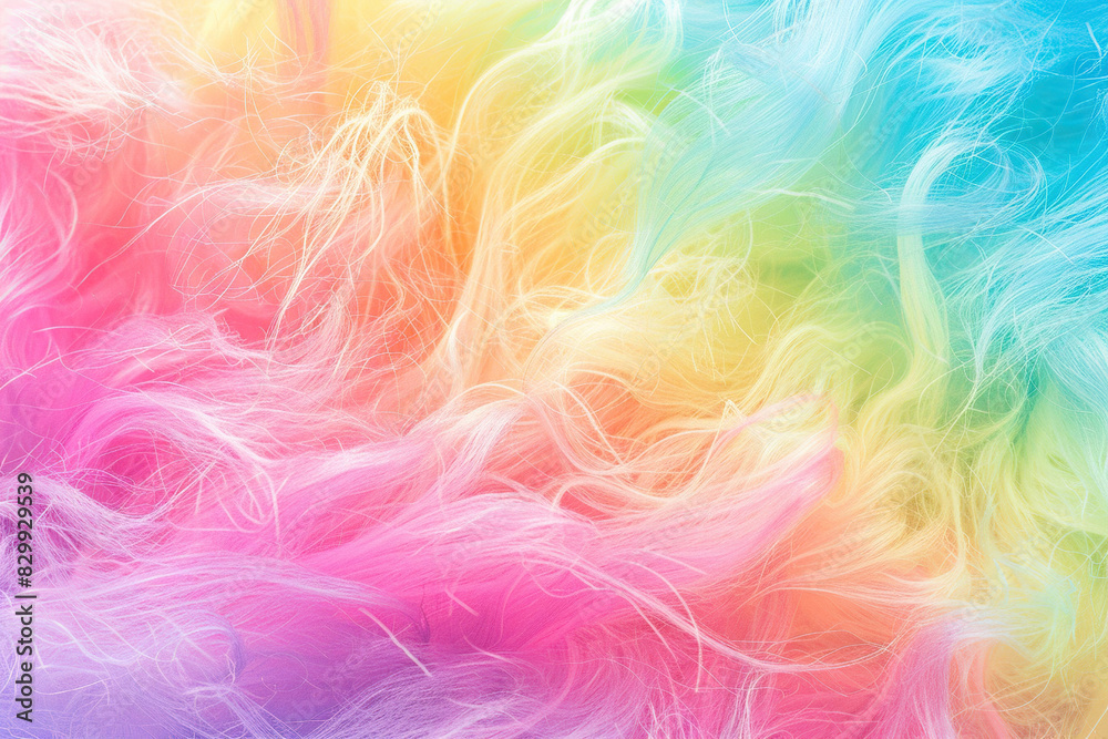 Obraz premium Generative ai on theme of beautiful texture soft fluffy cotton, design natural abstract background