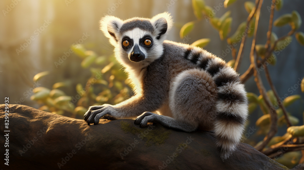 ring lemur ring lemur