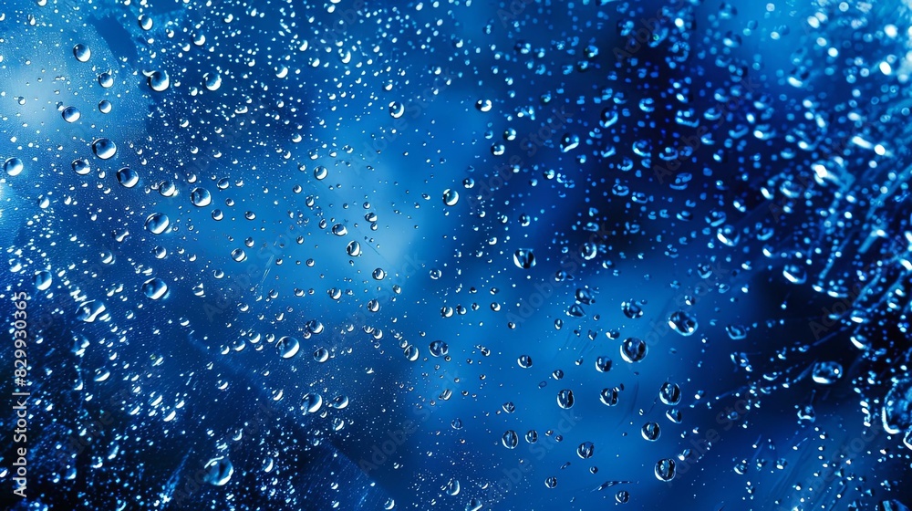 mesmerizing water droplets on window glass natural abstract photography background