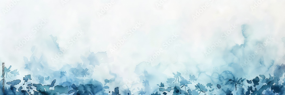 Abstract blue watercolor background. Abstract blue watercolor background.