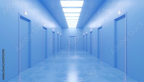 light blue studio room UHD Wallpapar