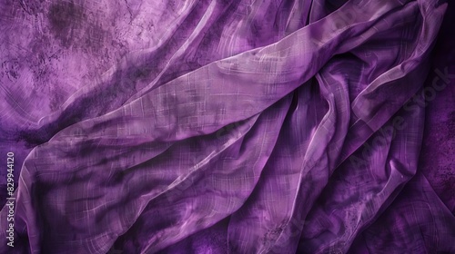mystical purple vintage fabric texture with grunge effect abstract background