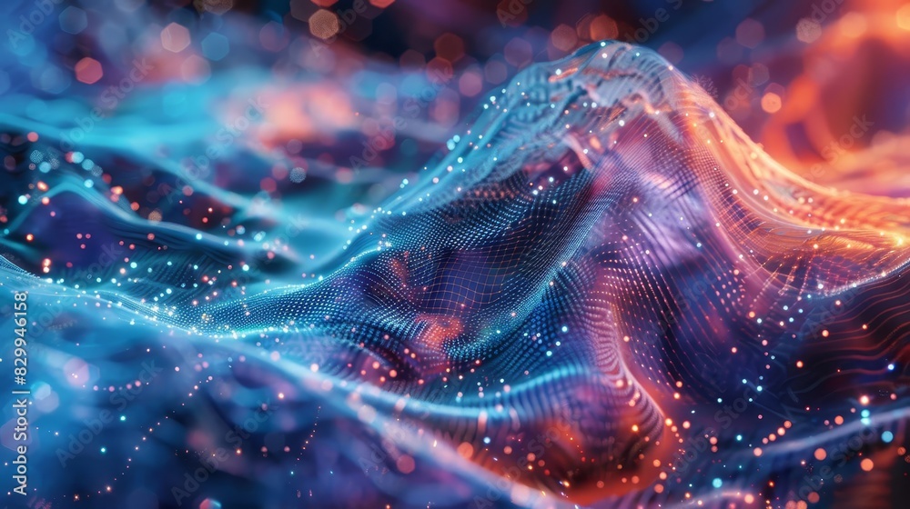 abstract aigenerated synthetic media artwork exploring virtual reality and deep learning surreal 3d render abstract aigenerated synthetic media artwork exploring virtual reality and deep learning surreal 3d render