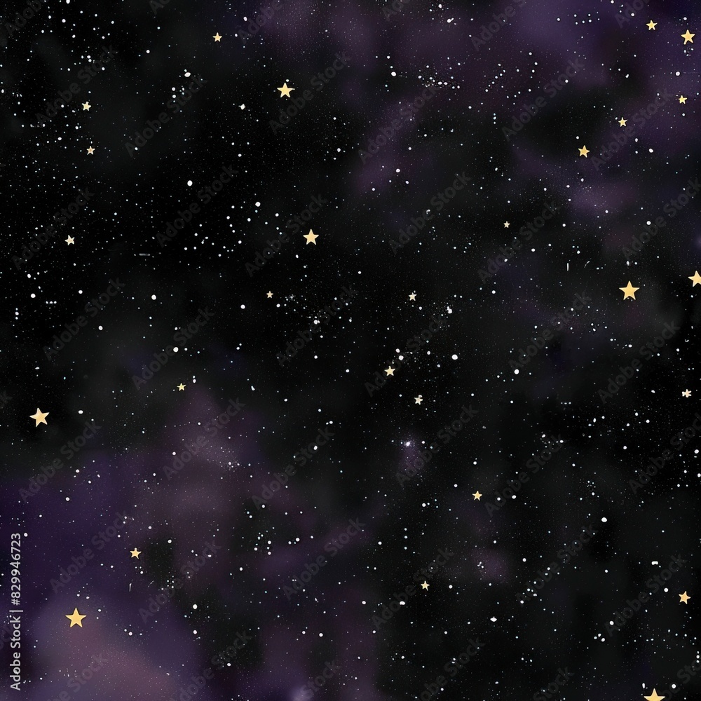 Obraz premium Galaxy wallpaper with stars, simple background