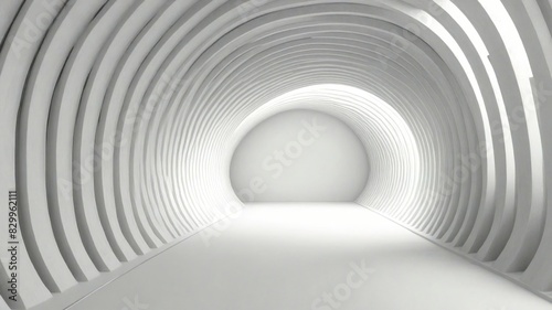 abstract 3d tunnel