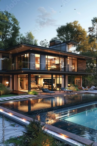 Luxury Modern Villa with Pool