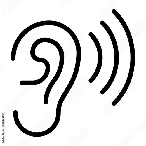 hear line icon