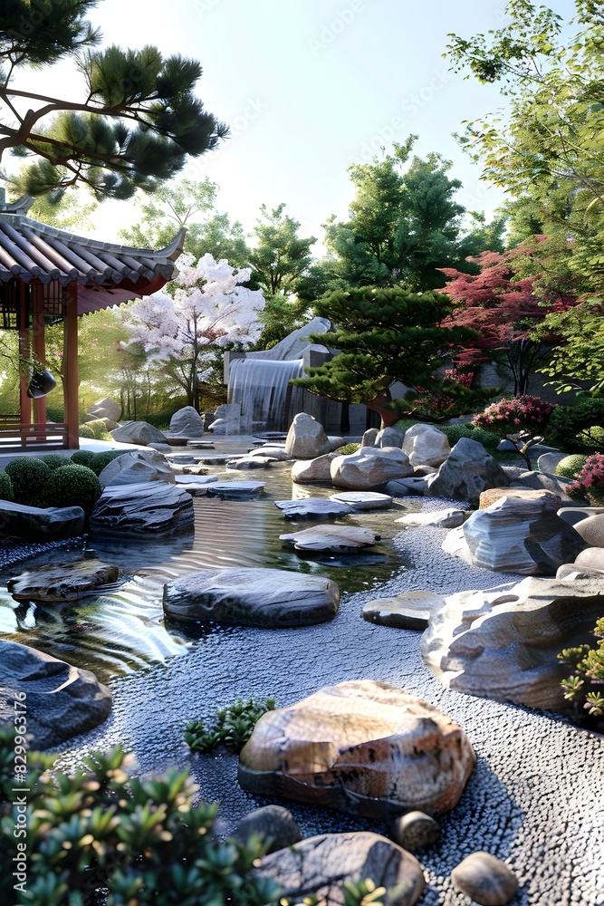 Obraz premium Japanese Zen Garden