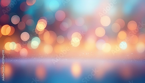 A soft, dreamy background with bokeh lights in a soft, blurred effect