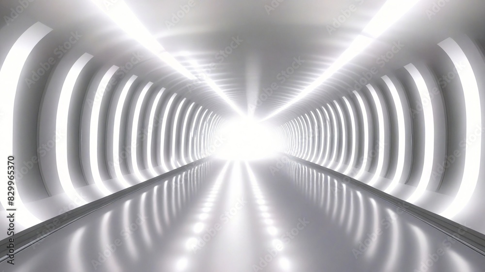 Naklejka premium abstract 3d tunnel