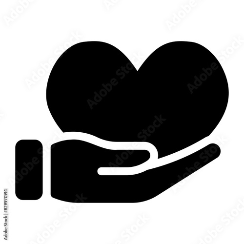 empathy glyph icon