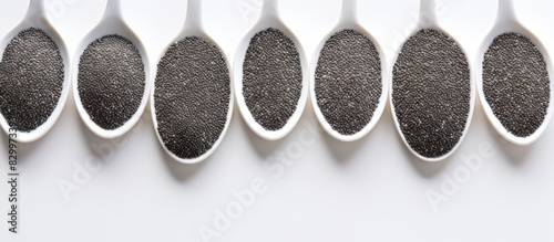 A copy space image of chia ...
