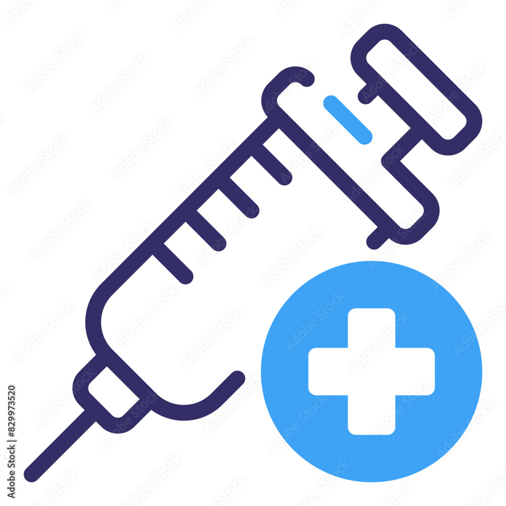 Medical Vaccine Syringe Line Icon Symbol Medical Vaccine Syringe Line Icon Symbol