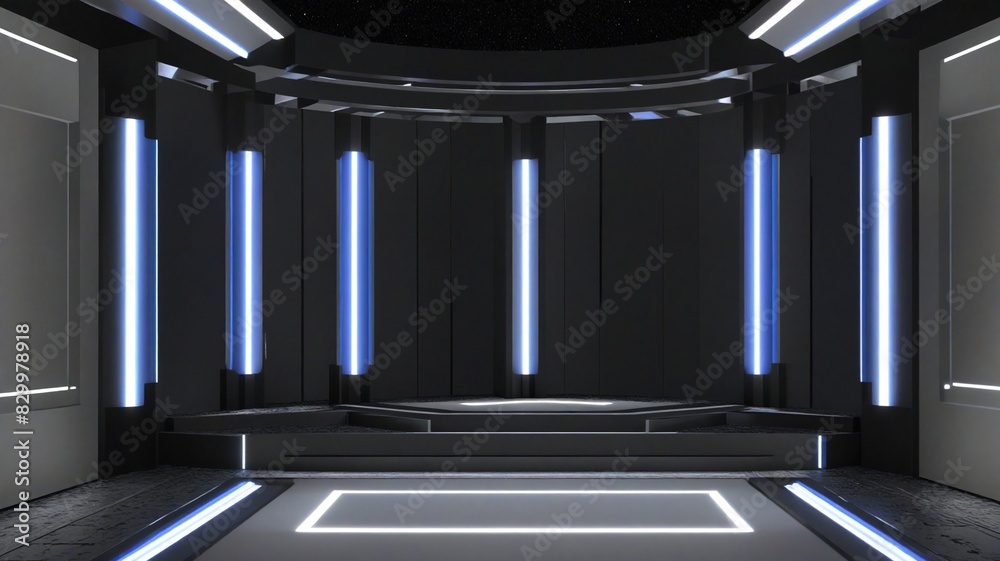 Fototapeta premium building with columns