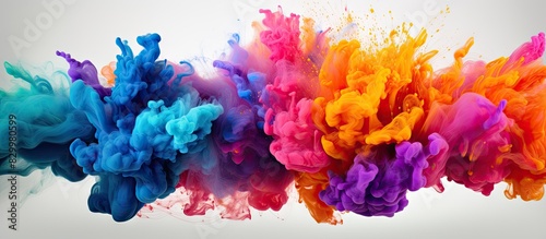 A colorful explosion of abs...