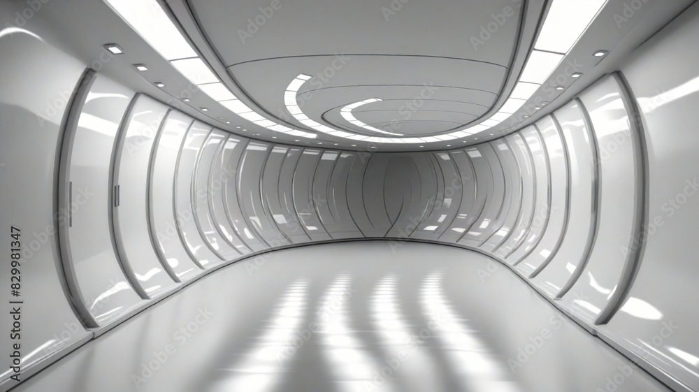Fototapeta premium abstract background of a tunnel