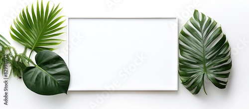 A flat lay of a picture fra...