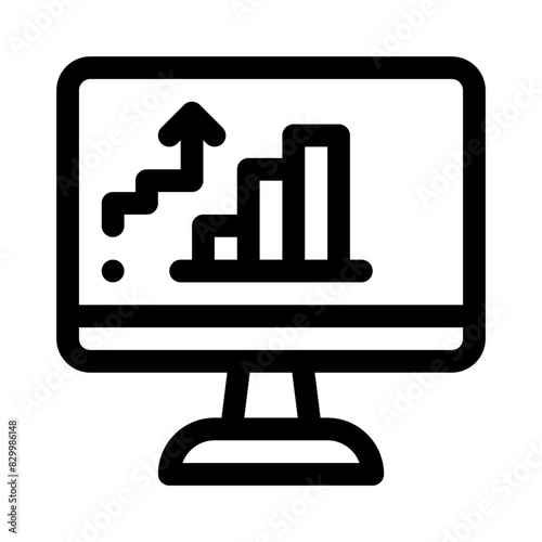 monitoring line icon