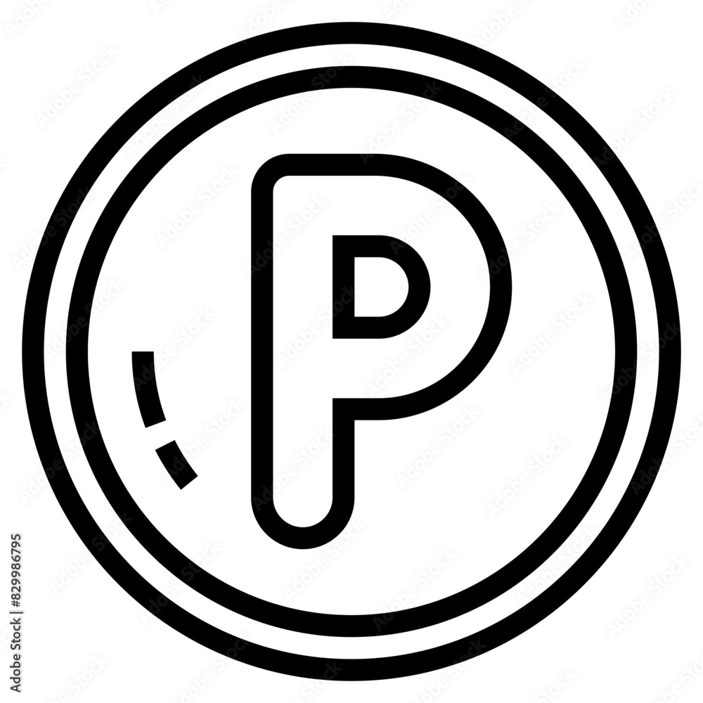Parking Sign Icon Parking Sign Icon