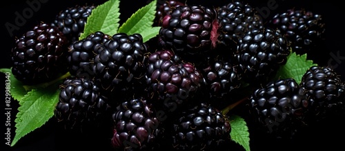 A copy space image of fresh...