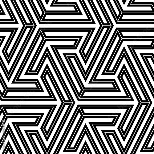 Figures image. Tribal wallpaper. Geometric background. Folk backdrop. Ethnic ornament. Mosaics motif. Digital paper, web design, textile print. Seamless pattern. Vector art work