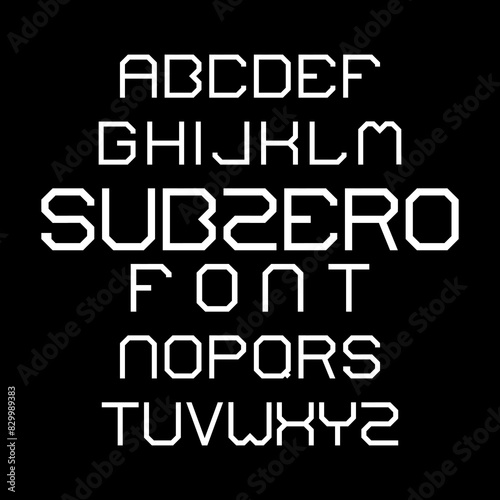 subzero font