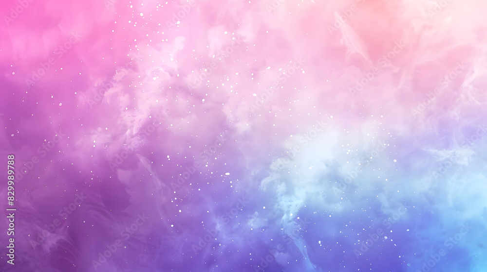 Pink, blue, purple, violet gradient blurred banner. Generative AI.