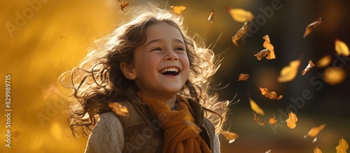 In the delightful autumn sc...