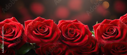 A captivating image of red ...